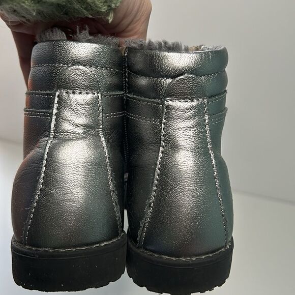 Old Soles Metallic Lace Up Booties - Picture 6 of 8